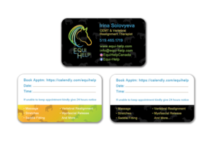 EquiHelp Business Cards