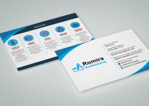 Romira Bookkeeping Postcard