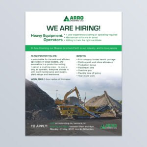Arro Crushing - Flyer